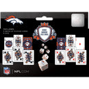 Denver Broncos - 2-Pack Playing Cards & Dice Set