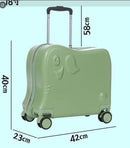 Cute Candy-colored Rolling Luggage For Kids