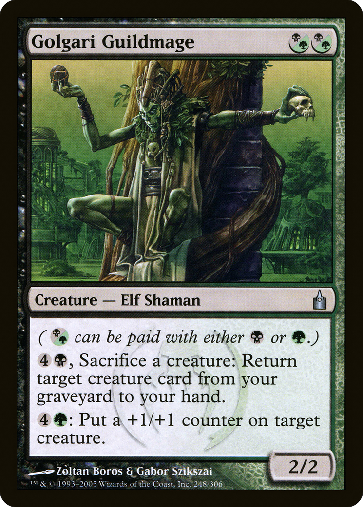 Golgari Guildmage (RAV-248) - Ravnica: City of Guilds Foil