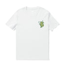 Hawaiian Tee For Men Backyard Beach Party By Loindaflow Tee Crew Neck 100% Cotton - WHITE