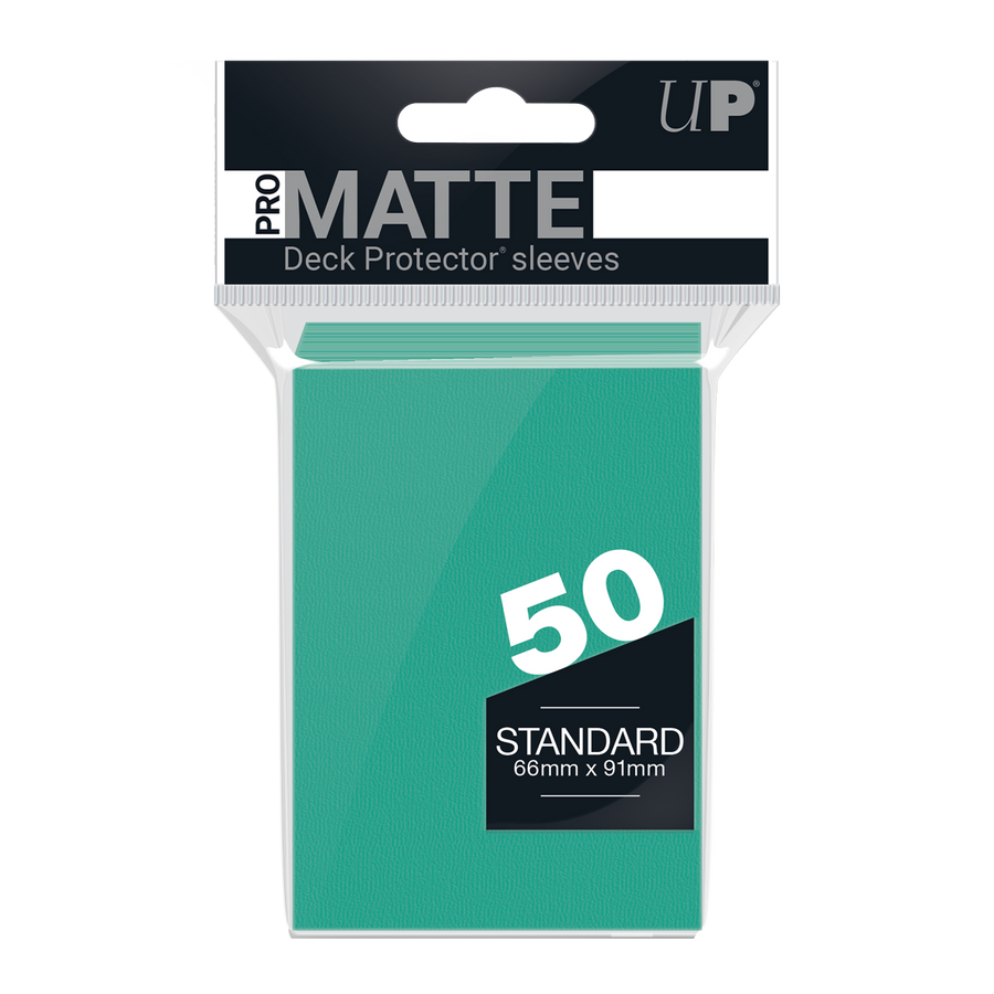 Ultra PRO: Standard 50ct Sleeves - PRO-Matte (Aqua)
