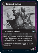 Catapult Fodder // Catapult Captain (DBL-366) - Innistrad: Double Feature: (Double Faced Transform) Foil