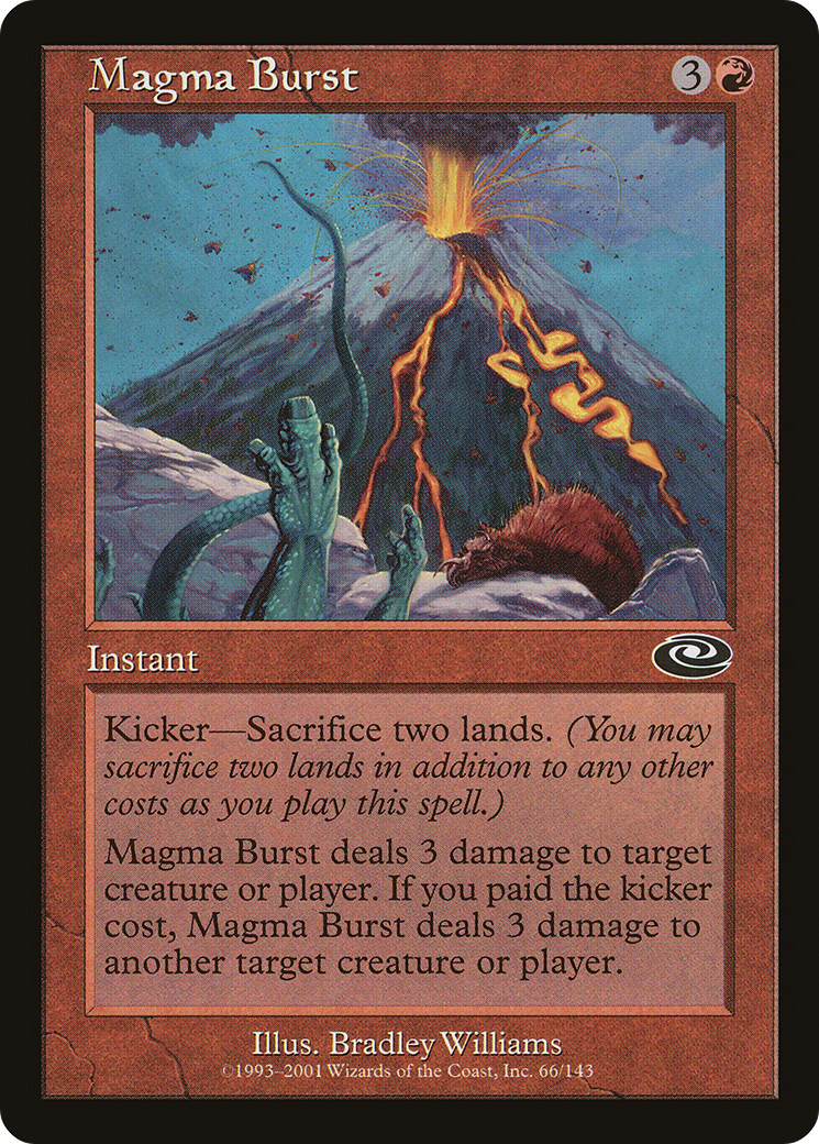 Magma Burst (PLS-066) - Planeshift Foil