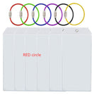 Luggage Label Vertical Transparent Sealed Waterproof ID Card Holder