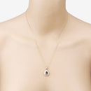 IGI Certified 2.01 Carat Genuine Brown Diamond Center and 0.29cttw White Diamond 18K Yellow Gold Pendant (2.30cttw)