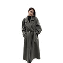 Double-faced Wool Coat A Versatile Mid-length Womens Overcoat For Fall And Winter Perfect For Petite Figures
