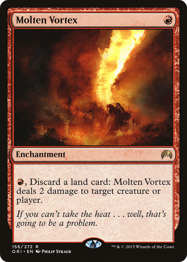 Molten Vortex (ORI-156) - Magic Origins Foil