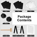 20-Cube DIY Plastic Cube Storage Organizer with Doors
