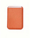 Ultra-thin Magnetic Carbon-fiber-pattern Card Holder