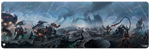 Ultra PRO: Playmat - Brothers War (8ft Table) (Draft Booster Display Artwork)