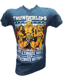 Thunderlips Ultimate Male vs Meatball Adult T-Shirt