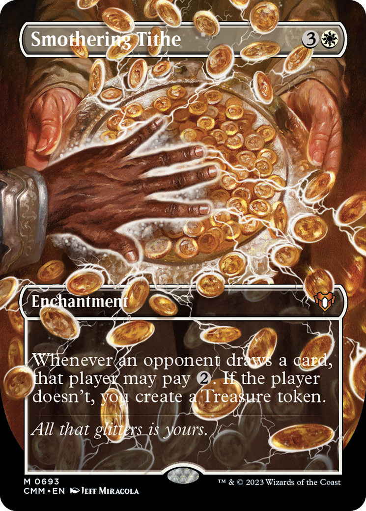 Smothering Tithe (CMM-693) - Commander Masters (Borderless)