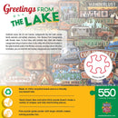 Greetings From The Lake - 550 Piece Jigsaw Puzzle