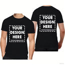 Customized US Size Short-sleeved T-shirts And Plus-size T-shirts