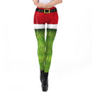 Sexy 3D Digitally Printed Slim-fit Leggings