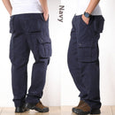 Multi-pocket Men's Loose Labor Protection Pants