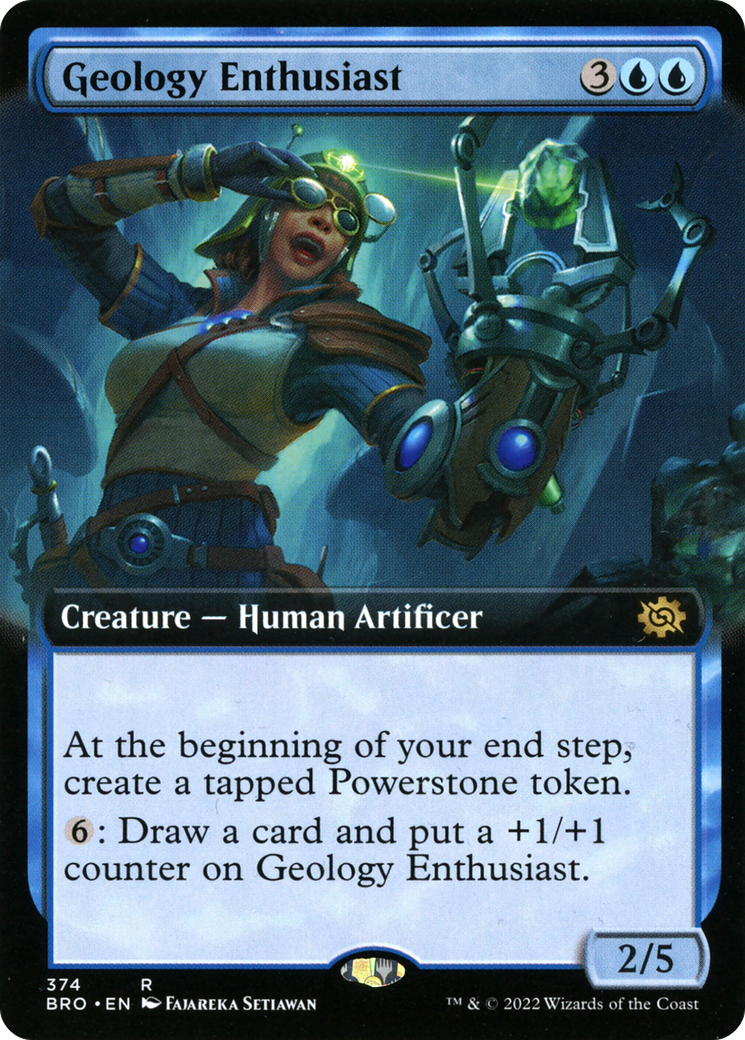 Geology Enthusiast (BRO-374) - The Brothers' War: (Extended Art) Foil