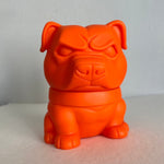 Danger Dog Orange pitbull soft vinyl figure