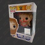 Daniel Bryan signed WWE Funko POP Figure #07 (w/ JSA) Signed By Superstars 