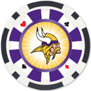 Minnesota Vikings 100 Piece Poker Chips