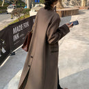 Women's Long Trench Coat, British Style Classic Spring Jacket