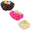 Set of 12 Glittered Foam Easter Ornaments in the Basket