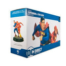 DC Battle Superman vs. The Flash Racing Statue