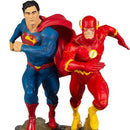 DC Battle Superman vs. The Flash Racing Statue