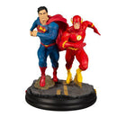 DC Battle Superman vs. The Flash Racing Statue