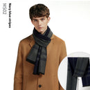 Simple Plaid Artificial Cashmere Warm Scarf