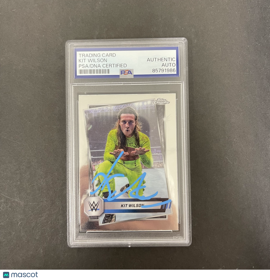 2025 Topps Chrome#102 KIt Wilson Signed Card PSA Autographed
