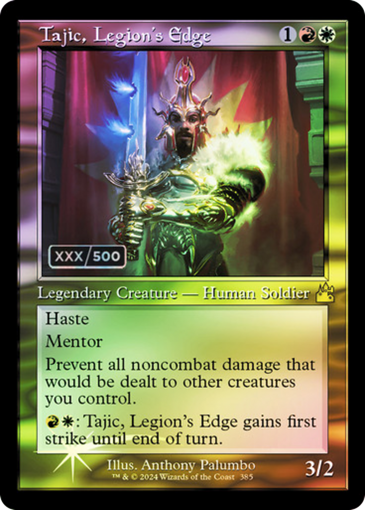 Tajic, Legion's Edge (RVR-385) - Ravnica Remastered Foil