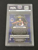 2022-23 Panini Prizm Mosaic #161 Moses Moody signed card PSA