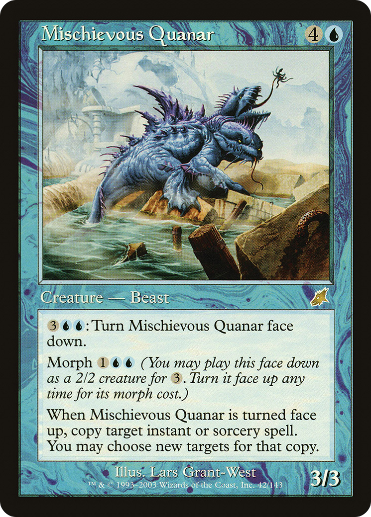 Mischievous Quanar (SCG-042) - Scourge Foil