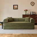 78.8" Convertible Floor Sofa Bed with High Density Foam