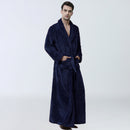 Men's Winter Coral Fleece Pajamas Nightgown