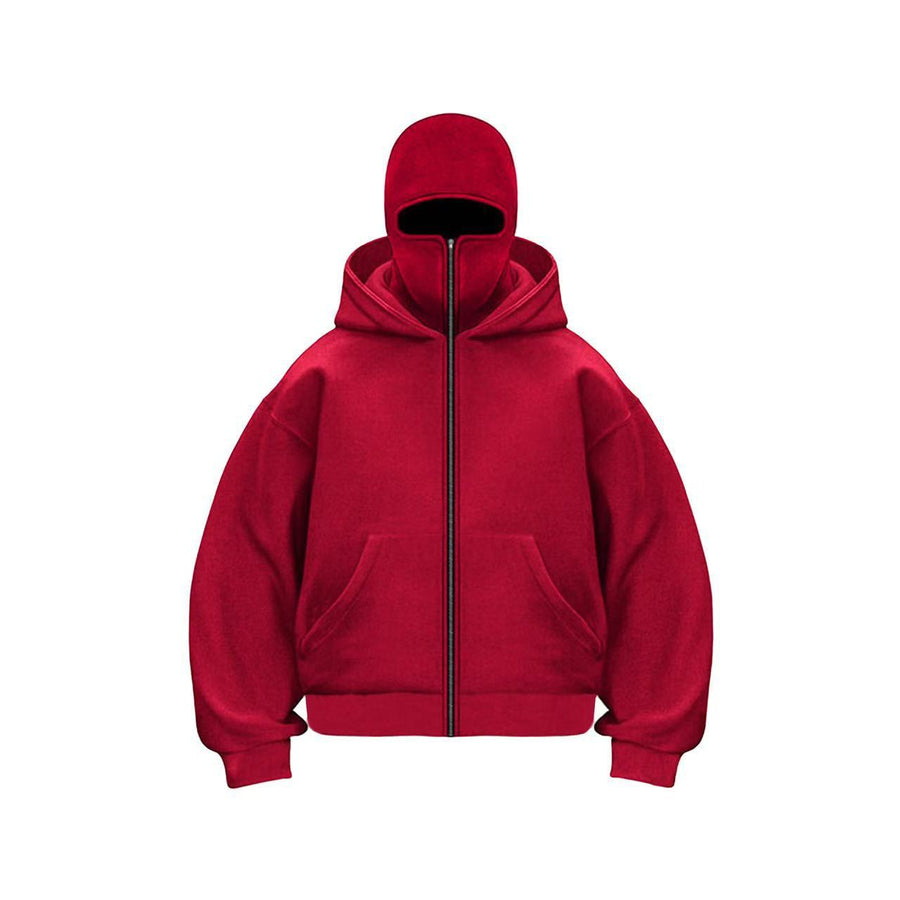 Men's And Women's Double-headed Zipper Hoodie