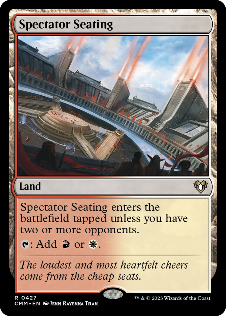Spectator Seating (CMM-427) - Commander Masters