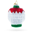 Ugly Christmas Sweater Blown Glass Christmas Ornament