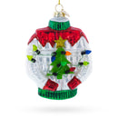 Ugly Christmas Sweater Blown Glass Christmas Ornament