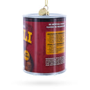 Chili Soup Can Glass Christmas Ornament