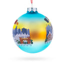 Spain Attraction Blown Glass Ball Christmas Ornament
