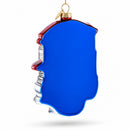Iconic New York Landmarks Glass Christmas Ornament