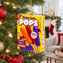 Frozen Popsicle Box Glass Christmas Ornament
