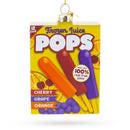 Frozen Popsicle Box Blown Glass Christmas Ornament