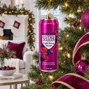 Hard Seltzer Can Glass Christmas Ornament