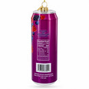Hard Seltzer Can Glass Christmas Ornament