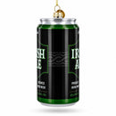 Irish Ale Beer Can Glass Christmas Ornament