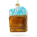 Paris Eiffel Tower Travel Keepsake Blown Glass Christmas Ornament