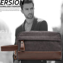 Retro Outdoor Portable Canvas Toiletry And Change Purse